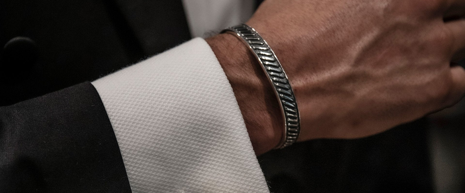 Men's Silver Bangles | Luxury Zimbabwe Bangles For Men – Patrick