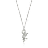 Dragon Pendant in Silver