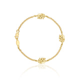 Elephant Multiple Bracelet in 18ct Gold