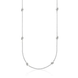 Elephant Multiple Necklace in Silver