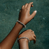 Lantern Chain Bracelet in Silver