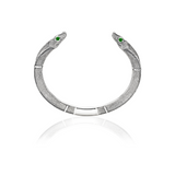 Snake Stacking Cuff in Silver