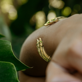 Snake Stacking Cuff in 18ct Gold