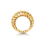 Pangolin Stacking Ring in 18ct Gold