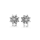 Xigera Stud Earrings in Silver - Large