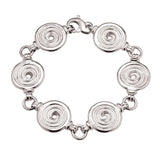 Ndoro Link Bracelet in Sterling Silver