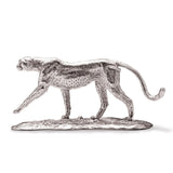The Hunting Cheetah & Gazelle Sculptures in Sterling Silver