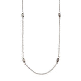 Cowrie Multiple Necklace in Sterling Silver