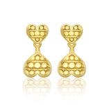 Heart of Africa 2022 Jacket Earrings in 18ct Gold