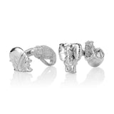 Mixed Cufflinks in Sterling Silver