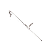 Mongoose & Cobra Swizzle Stick in Sterling Silver