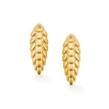 Pangolin Haka Earrings in 18ct Gold