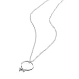 Ma & Ba Ele Ring in Sterling Silver and Link Chain in Sterling Silver