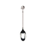 Rhino Coffee Spoon in Silver
