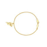 TUSK Charm Bracelet with Diamond in 18ct Gold