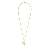 TUSK Pendant with Diamond in 18ct Gold - Large