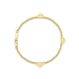 Vakadzi Multiple Bracelet in 18ct Gold by Patrick Mavros