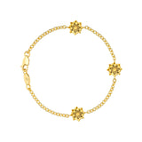 Patrick Mavros Xigera Multipe Braclet in Gold