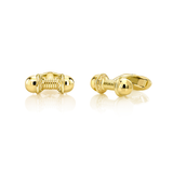 Nada Cufflinks - Gold Bead in 18ct Gold by Patrick Mavros