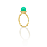 Nada Ring - Chrysoprase in 18Ct Gold by Patrick Mavros