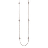 ZoZo Elephant Multiple Stacking Necklace in Sterling Silver