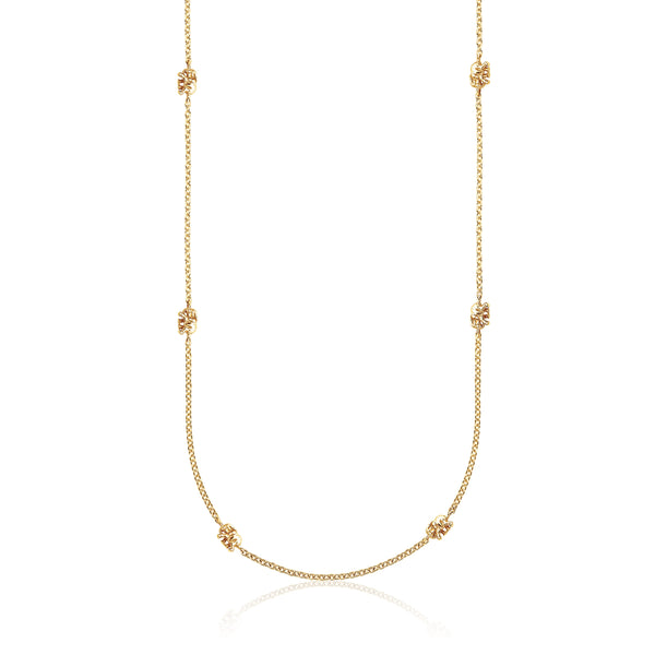 Elephant Multiple Necklace in 18ct Gold