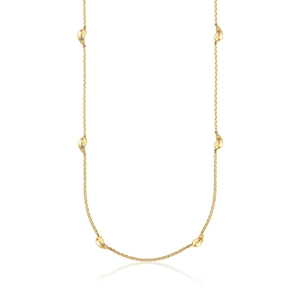 Hippo Multiple Necklace in 18ct Gold