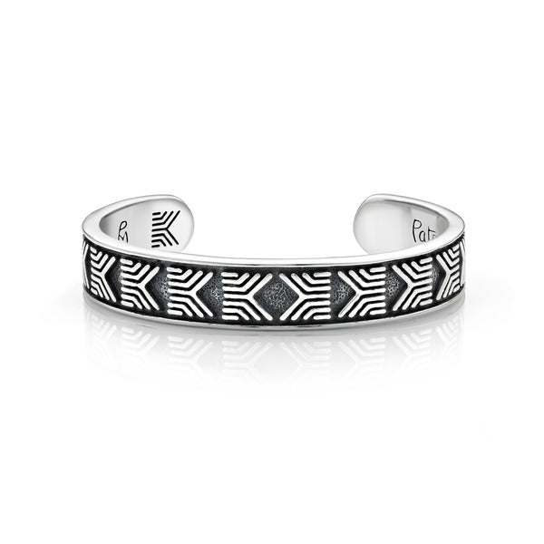 The Kolisi Cuff in Silver
