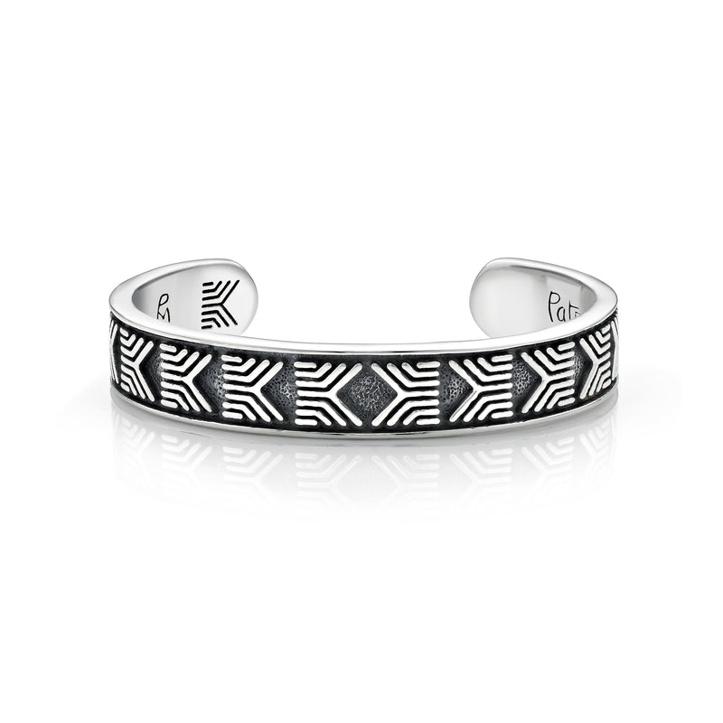 The Kolisi Cuff in Silver