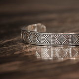 The Kolisi Cuff in Silver