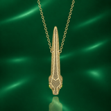 Snake Necklace in 18ct Gold - Large