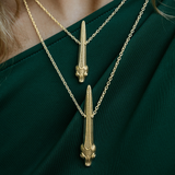 Snake Necklace in 18ct Gold - Large