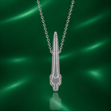 Snake Necklace in Silver - Small