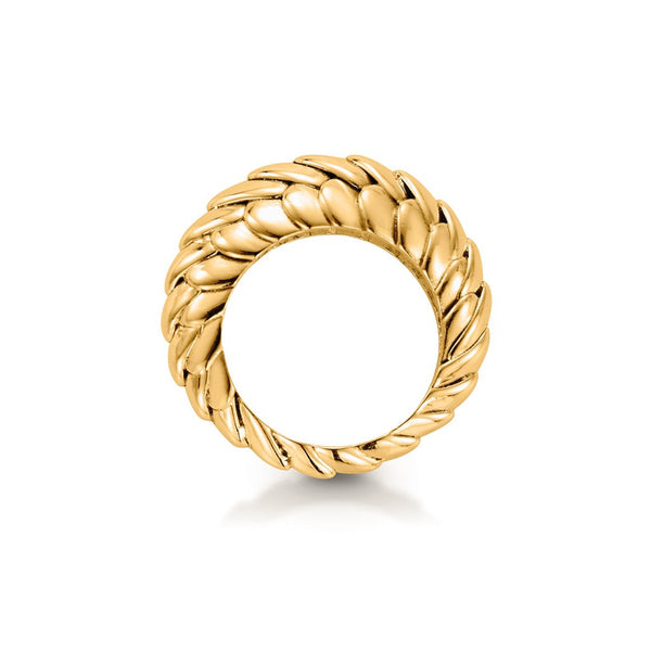 Pangolin Stacking Ring in 18ct Gold