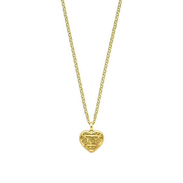 Heart of Africa Pendant in 18ct Gold - Large by Patrick Mavros
