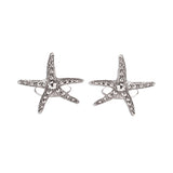 Starfish Cufflinks in Silver