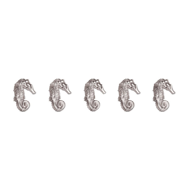Seahorse Dress Studs in Sterling Silver