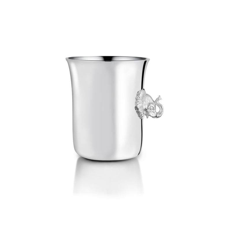 Baby Ele Christening Cup in Silver - Small