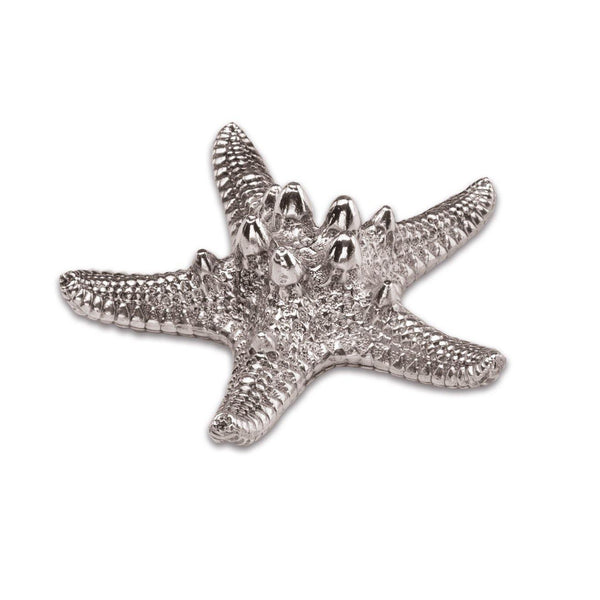 Bumpy Starfish No.2 Sculpture in Sterling Silver