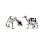 Camel Cufflinks in Silver