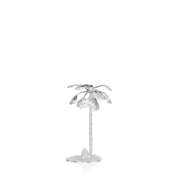 Illala Palm No. 2 Candle Holder in Sterling Silver