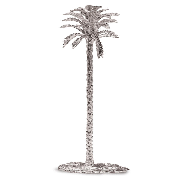 Date Palm Tree 5 Candle Holder in Sterling Silver
