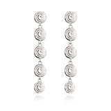 Ndoro Dangle Earrings in Sterling Silver
