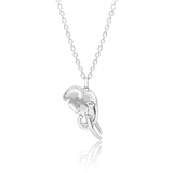 TUSK Pendant in Silver - Large