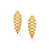 Pangolin Haka Earrings in 18ct Gold