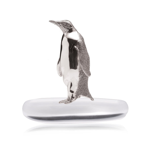 Penguin No.5 Sculpture in Sterling Silver