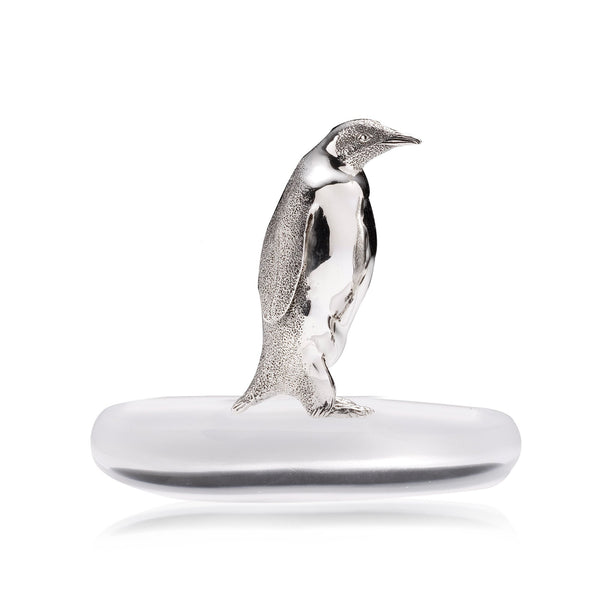 Penguin No.6 Sculpture in Sterling Silver