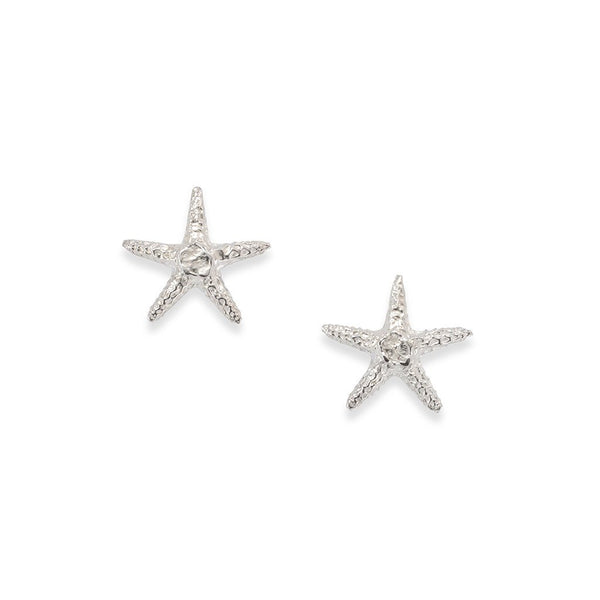 Starfish Petite Stud Earrings in Sterling Silver