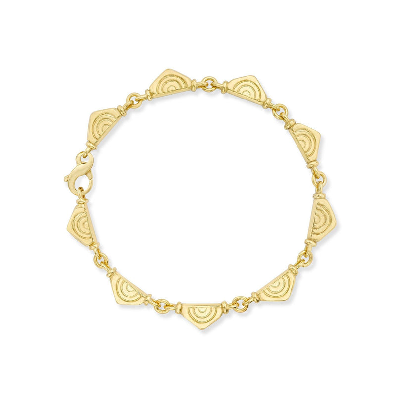 Vakadzi Link Bracelet in 18ct Gold by Patrick Mavros