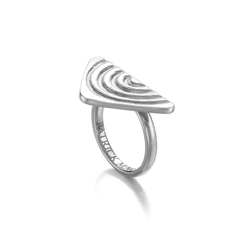 Vakadzi Ring in Silver by Patrick Mavros